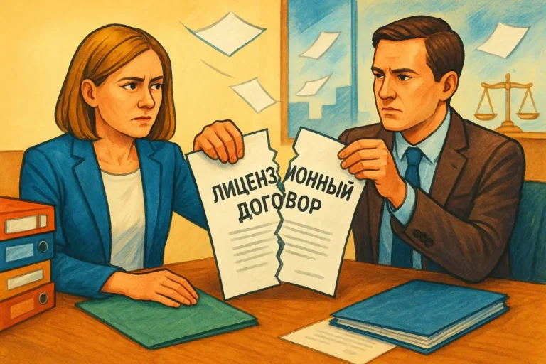 Товарный знак по договору лицении